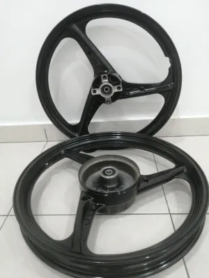 SPORT RIM LC135 LC 135 (4 SPEED) LAGENDA 110ZR LAGENDA 110Z LAGENDA 115Z LAGENDA 115ZR- SIAP BEARING DAN BUSH- SATU SET
