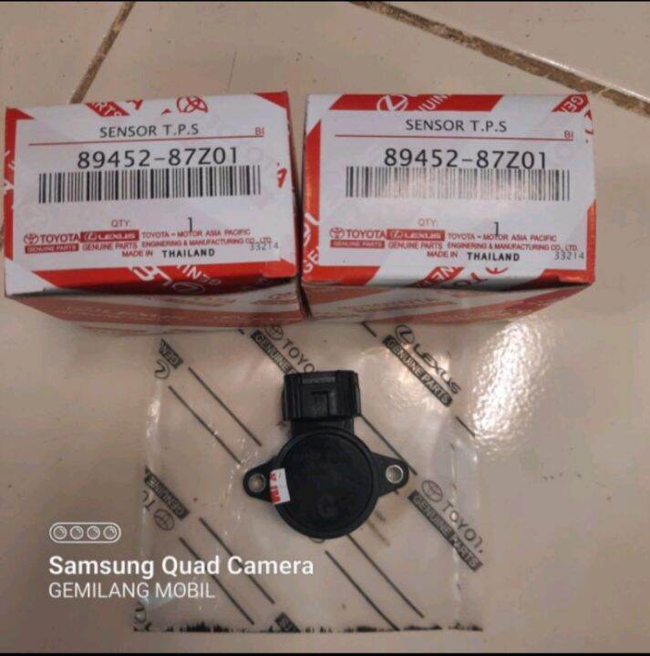 SENSOR TPS SENSOR GAS SENSOR TROTOL BODY TOYOTA AVANZA GRAND MAX AGYA RUSH TERIOS LUXIO AYLA XENIA ORIGINAL