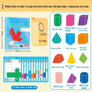 YOUYOUSHU | Đồ Chơi Học Mô Hình Tư Duy Không Gian Toán