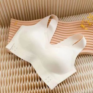 Comfortable Wide Strap Bikini Top Womens Snorkeling Base Vest Surfing Beachwear Nylon Material round Neckline Sports Swimsuit