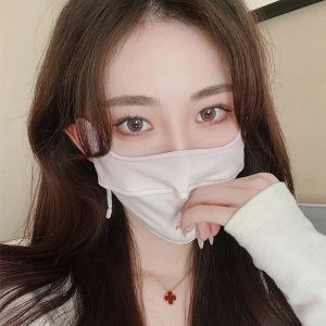 Khẩu trang chống nắng chống tia UV chất lụa băng mềm mịn mát thông thoáng GA625