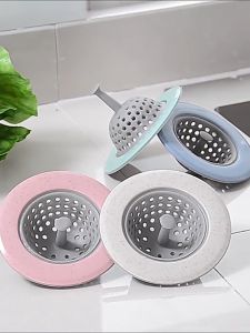 Wastafel Kitchen Sink Colander Silicone Drain Hail Catcher Saringan Sink Cuci Piring