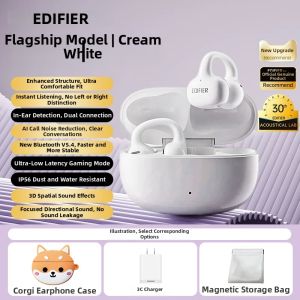 Edifier | Ear Clip Non-In-Ear Open Ear Bluetooth Headset for Sports Gaming