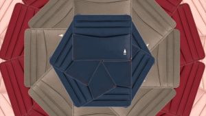 GNOME & BOW Gulliver Slim Cash Card Holder Wallet - 100% Genuine USA Wax Leather / RFID Blocking - Slim and Convenient Design with RFID Protection