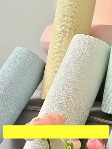 Oil Proof Wallpaper PVC material Kitchen table wall film Electrostatic adsorption Protection Film  Home decorate