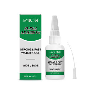JAYSUING กาวซุปเปอร์แห้งเร็วไซยาโนอะคริเลตกาวแห้งเร็วหนังไม้ยางพาราโลหะกาวน้ำพันธบัตรที่แข็งแกร่งกาวเพิ่มความแข็งแรงสากล DIY หน้าจอ LCD มือถือแบบสัมผัสแท็บเล็ตเครื่องประดับกาวเซรามิก