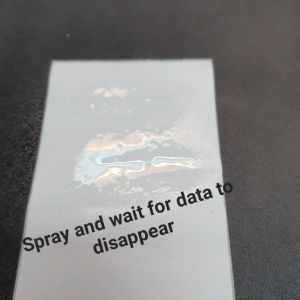 Thermal Label Data Remover Courier Delivery Parcel Label Name Address Eraser Thermal Styling Spray Thermal Labels - Lazada