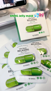 Combo Mix 10 mặt nạ BNBG Vita Genic Jelly Mask hỗ trợ phục hồi dưỡng trắng sáng da