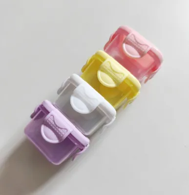 4pcs Mini container baby food container microwave bekas puree container plastic food storage box