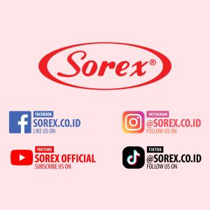 SOREX BRA 17228 - BH WANITA KAIT 3 DENGAN CUP BESAR TANPA KAWAT