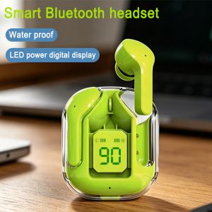 Wireless Bluetooth Earphones 5.3 LED Digital Display Portable Type-C Charging Dual Ear Stereo Surround Noise Free Microphone