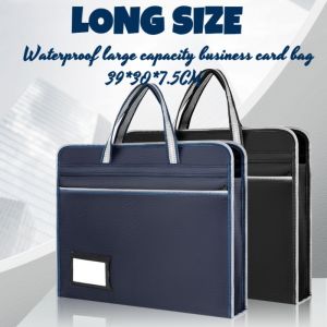 Expandable File Bag Envelope Briefcase Book Bag Portfolio Handbag Waterproof Large Capacity 39*30CM