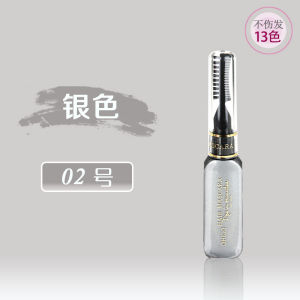Disposable Gradient Color Hair Dye Spray Pen Gray Silver Grandmother Grey Hair Coloring Agent One Time Use Hair Dyeing