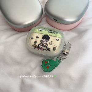มาฟู หยิงซาน เด็กทารก เคสซิลิโคนสำหรับแอปเปิ้ลแอร์พอดโปร 2 1 3 4 5 หูฟังไร้สายบลูทูธฝาครอบป้องกัน การ์ตูน ดีไซน์