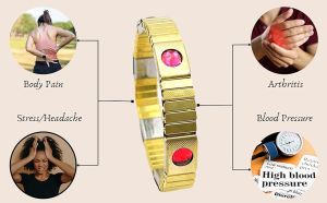 Magnetic Bracelet Bater Chain Blood Pressure Controller Bangles Braceletn  for Men Women