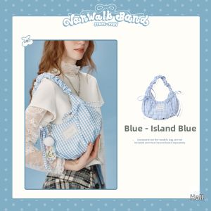 VANWALK | Girlish Ballet Style Lace Bow Crossbody Bag