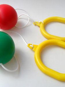 Childrens Sensory Training Hop Ball Fitness Exercise Toy Single Foot Swing Ball Bouncing Ball Adult Gymnastics Plaything