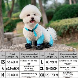 Besee | Dirt Resistant Slip Proof Waterproof All-Season Dog Boots