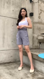 Celana Hotpants Melyna Crinkle Airflow Premium Allsize