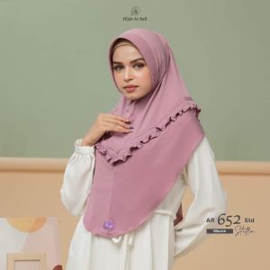 Jilbab hijab kerudung bergo krudung wanita dewasa jersey instan rempel terbaru new terlaris terkini modern kekinian murah viral 2022 Arrafi AR 652  adem mudah di bentuk cantik pet antem bahan stella ori premium cantik bayar di tempat COD gratis ongkir