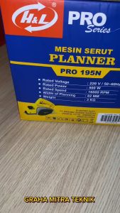 MESIN SERUT KAYU PLANNER H&L PRO 195N / ALAT KETAM KAYU H&L