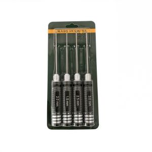 Super Hard Inner Hexagon Screwdriver Set for RC Model Planes Multi-Function Maintenance Tools 1.5/2/2.5/3mm Sizes Model Plane Re