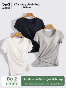 MiiOW | Padded Sleep Shirt Summer Lightweight Large Size