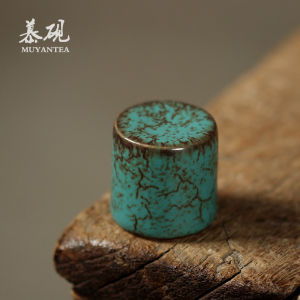 Muyan Japanese Style Simple Tea Ceremony Ceramic Pot Lid Stand Kung Fu Tea Set Cover Holder Purple Clay Pot Lid Tray