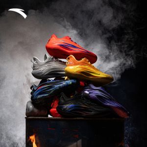 ANTA รองเท้ากีฬากันกระแทกสำหรับผู้ชายคลื่นกระแทก7รองเท้าบาสเก็ตบอลรองเท้าตัวช่วยระบายอากาศทนทานต่อการฉีกขาด1125C1126ขาตั้งกล้อง