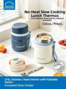 LocknLock | Hộp Cơm Giữ Nhiệt Thép Không Gỉ 316L