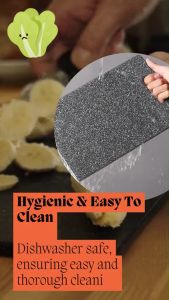 Multi-Functional Nano Silver Ion Cutting Board - Anti-Bacterial and Anti-Mildew ABS Safe Plastic Kitchen Chopping Board