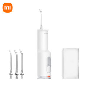 Xiaomi Mijia Oral Irrigator Dental Teet Water Flosser F300 เครื่องล้างฟันพกพา 240 มล นวัตกรรมพัลส์กระเจิง 4 โหมด 3 หัวฉีด