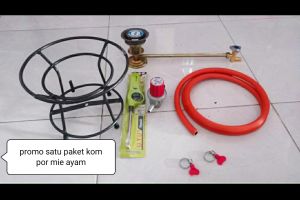 satu paket kompor woss/mie ayam/bakso uk 203