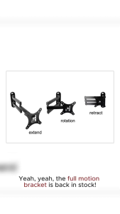 14-27" Tv wall stand mount bracket DF03/SR11