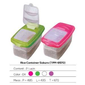 Z107 - Container Plastik Rice Box Storage / Tempat Penyimpanan Beras 10KG