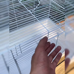 กรงหนูแฮมสเตอร์ 47/60 ซม ขนาดใหญ่พิเศษ ฐานกว้าง สำหรับสัตว์เลี้ยงหนูแฮมสเตอร์ กรงสัตว์เล็ก Hamster Cage 4 สีเลือกได้