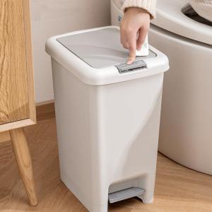 LIWAN | Kitchen and Bathroom Foot Pedal Large Trash Can