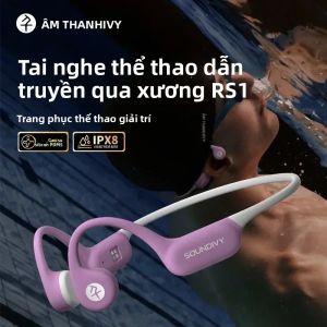 Tai Nghe Dẫn Truyền Xương SOUNDIVY RS1 32GB Chống Nước IPX8 Nghe Nhạc Khi Bơi Kết Nối Bluetooth Có Khe Cắm Thẻ Nhớ Và Micro