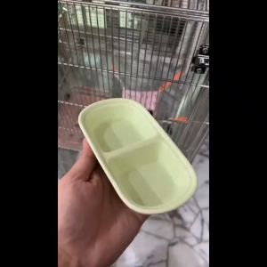 Sugar Glider Ceramic Feeding Dish 蜜袋鼯喂食碟 三格碟