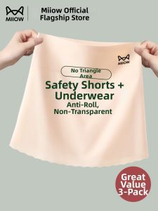MiiOW | Antiflashing Two-in-one Safety Shorts Panties Light Ice Silk