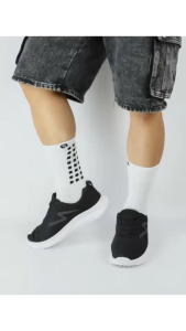 รองเท้าผ้าใบ BB Double [ฟรีสุ่มถุงเท้าทำงาน] เบาใส่สบาย  แถม 1 คู่ถุงเท้า ราคาสุดคุม