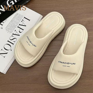 Da mềm của Phụ nữ dép đế bằng cho 2023 New Casual linh hoạt dày đế mềm Xăng-đan hở ngón