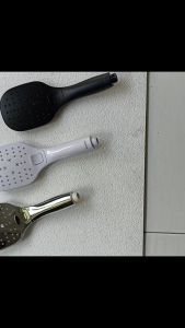 [ VIENA ] Hand Shower Mandi / Hand Shower Set Soligen A-302 Putih  Hitam  Chrome Komplet Set