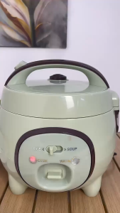 1.8L Electric Rice Cooker Non Stick Fast Aluminium Inner Pot with Steamer Smart timing Rice Cooker