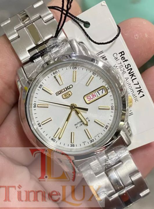 SEIKO SNKL77K1 MENS SILVER AUTOMATIC 30M Lazada PH