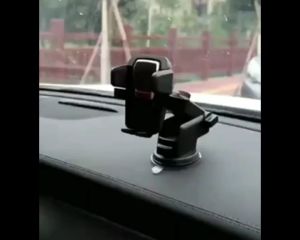 Kẹp giá đỡ điện thoại ô tô - có chân hít kính xoay 360 độ