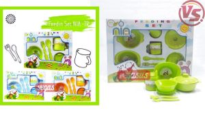 Feeding Set Nia Baby Tempat makan Bayi 1 Set untuk Kado/Perlengkapan Makan Bayi - Vegasus Store(COD)