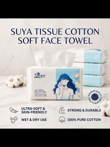 [1PC] [5PCS] & [10PCS] SUYA 100% pure cotton soft towel gentle on the skin  both wet & dry high quality plant fibers
