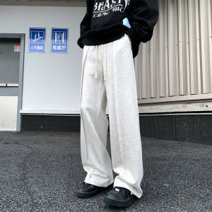 กางเกงขายาวทรงหลวมสไตล์อเมริกันย้อนยุคสำหรับผู้ชาย Cleanfit ทรงหลวม ทรงตรง กางเกงขายาวทรงสปอร์ต ทรงหลวม ทรงหลวม