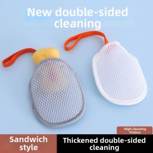 WEIHEHU | Double-Sided Soap Foaming Net Bag